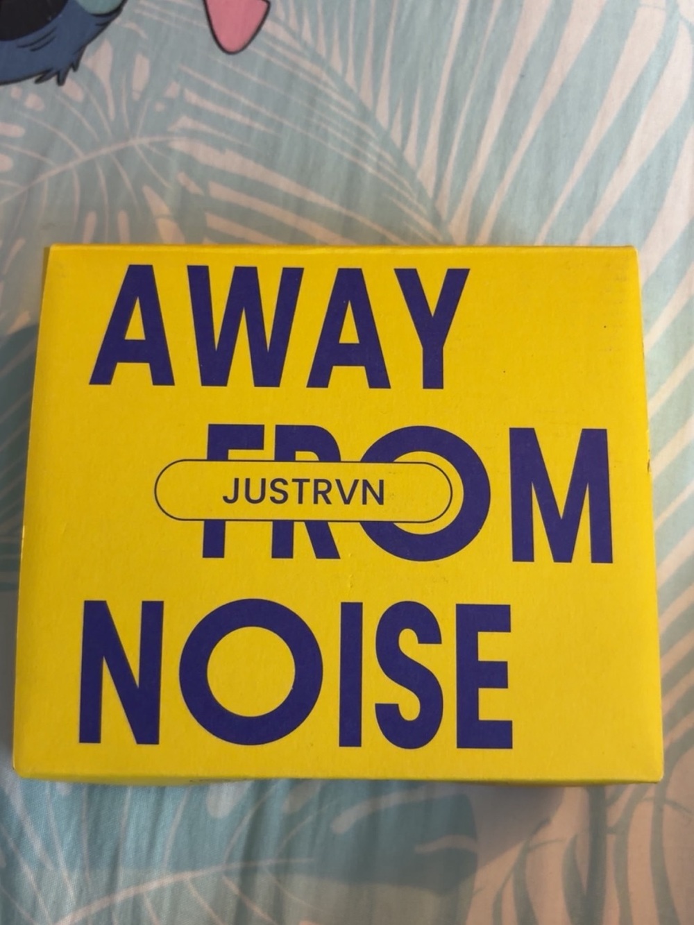 JUSTRVN 'Away From Noise' Yellow Box